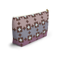 World's Fair Accessory Pouch w T-bottom in Purple